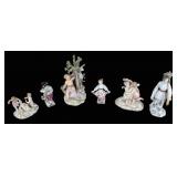 Group of Six (6) Meissen Figures / Figurines