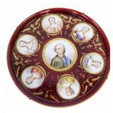 SEVRES Large Porcelain Portrait Charger.