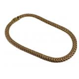 JEWELRY. Italian Uno-a-Erre 14kt Gold Necklace.