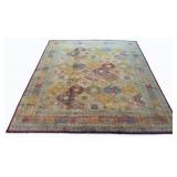 Antique and Finely Hand Knotted Tabriz Carpet.