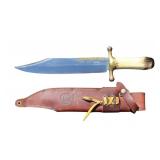 Vintage Ruana Bonner Montana 38C Bowie Knife.