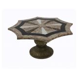 Midcentury Octagonal Top Piet Et Dura Style Coffee