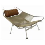 HANS WEGNER (after) Flag Halyard Lounge Chair.