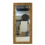 Vintage Large & Finely Carved Giltwood Mirror.