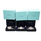 JEWELRY.(3) Cased Tiffany & Co. Portfoli Two-tone