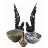 Collection of Asian Objects.