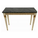 Neoclassical Style Carved & Gilt Decorated.