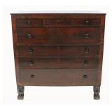 Empire Mahogany Dresser.