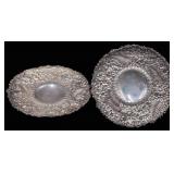 STERLING. Pair of Tiffany & Co. Sterling Tazzas.