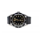 JEWELRY. Vintage Rolex Submariner Stainless Watch.