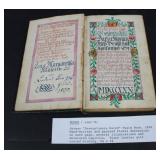 German PA Dutch Psalm Book 1830 Fraktur