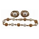 JEWELRY. 18kt and 14kt Gold and Pearl Jewelry.