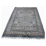 Vintage And Finely Hand Knotted Area Carpet.