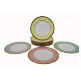 SPODE. Lot of 12 Porcelain Dinner Plates.