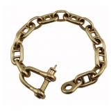 JEWELRY. Cartier 18kt Gold Link Bracelet.