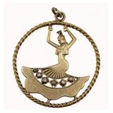 JEWELRY. Cartier 18kt Gold and Diamond Flamenco