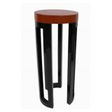 After Hoffman Midcentury Lacquered Pedestal Table