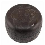 Chinese Phoenix Lidded Iron Box.