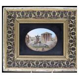 Fine Antique Italian Framed Micromosaic.