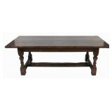 19th Century English Trestle Table.