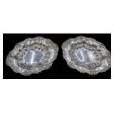 STERLING. Pair of Dominick & Haff Sterling Bread