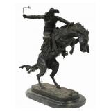 Frederick Remington Bronze - Bronco Buster.