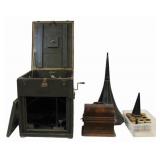 2 Edison Phonographs & Accessories.