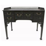 Antique Mahogany Chippendale Style Desk.