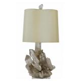 CAROLE STUPEL Rock Crystal Lamp.