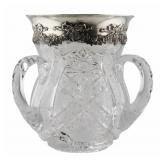 STERLING. Tiffany & Co. Sterling Mounted ABC Glass