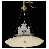 After Charles Hollis Jones Vintage Chandelier