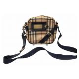 COUTURE. Burberry Crossbody Canvas Purse.