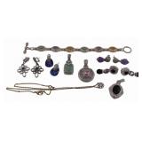 JEWELRY. 9 Pcs. of Judith Ripka Gem and CZ Jewels.