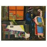ROMARE BEARDEN (AFRICAN-AMERICAN, 1911-1988).