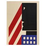 ROMARE BEARDEN (AFRICAN-AMERICAN, 1911-1988).