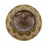 JEWELRY. Italian 14kt Gold, Plique-a-Jour and