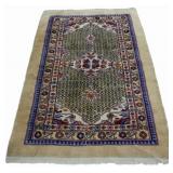 Vintage And Finely Hand Knotted Sarab