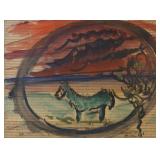 NAHUM TSCHACBASOV (GEORGIAN/AMERICAN, 1899-1984).