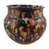 Chinese Tortoise Shell Glazed Jar.