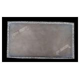 SILVER. Well Executed English Silver Hinged Box.