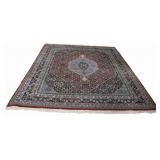 Vintage And Finely Hand Knotted Carpet.