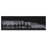 40 Pieces of Waterford Stemware