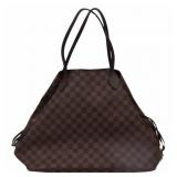COUTURE. Louis Vuitton Damier Ebene Neverfull Tote