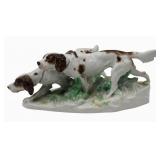 MEISSEN Porcelain Dog Grouping.