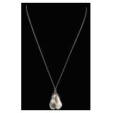 JEWELRY. GIA Natural Pearl Diamond Gold and