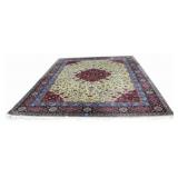 Vintage and Finely Hand Knotted Carpet.