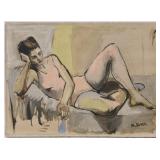 MOSES SOYER (AMERICAN, 1899-1974).