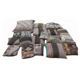 Lot Of Assorted Vintage Pillows .