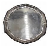 SILVER. Bracher & Sydenham English Silver Salver.