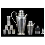 STERLING. Assorted Sterling Bar Accessories.